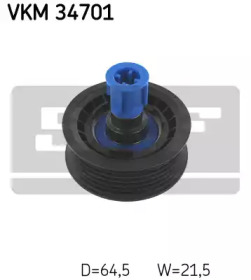 VKM34071 SKF SKF FORD Натяжной ролик Transit 2,4D -06.